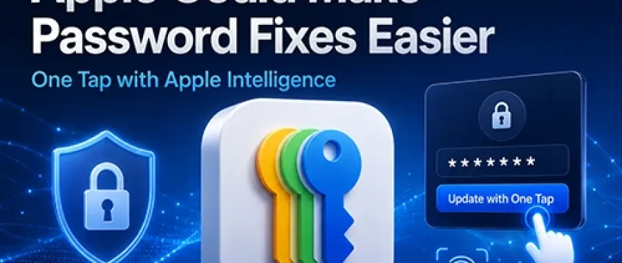 Apple Intelligence Could Make Password Fixing Easier With One Tap