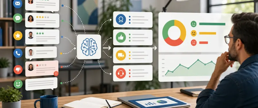 AI Customer Feedback Analysis Workflow